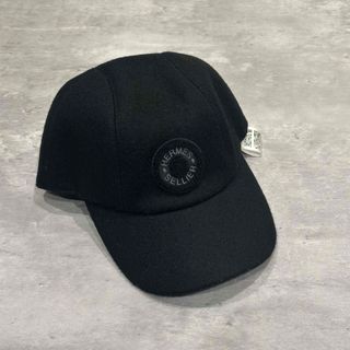 HERMES - HERMES エルメス キャップ 58 オレンジ 【古着】【中古 HERMES - HERMES エルメス キャップ 58 オレンジ 【古着】【中古