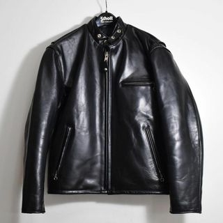 80s USA製 schott レザージャケット 短丈 トラッカー本革 80s USA製 schott レザージャケット 短丈 トラッカー本革