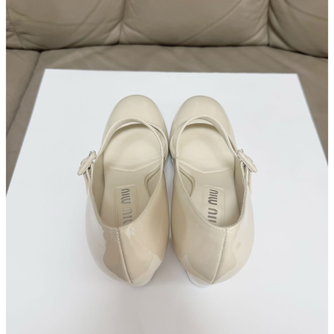 MIU MIU - 訳あり 超美品 ミュウミュウ MIU MIU パンプスの通販