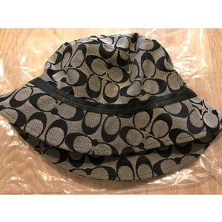 COACH - COACH バケットハット ブラウン/ベージュ 専用袋付き COACH - COACH バケットハット ブラウン/ベージュ 専用袋付き