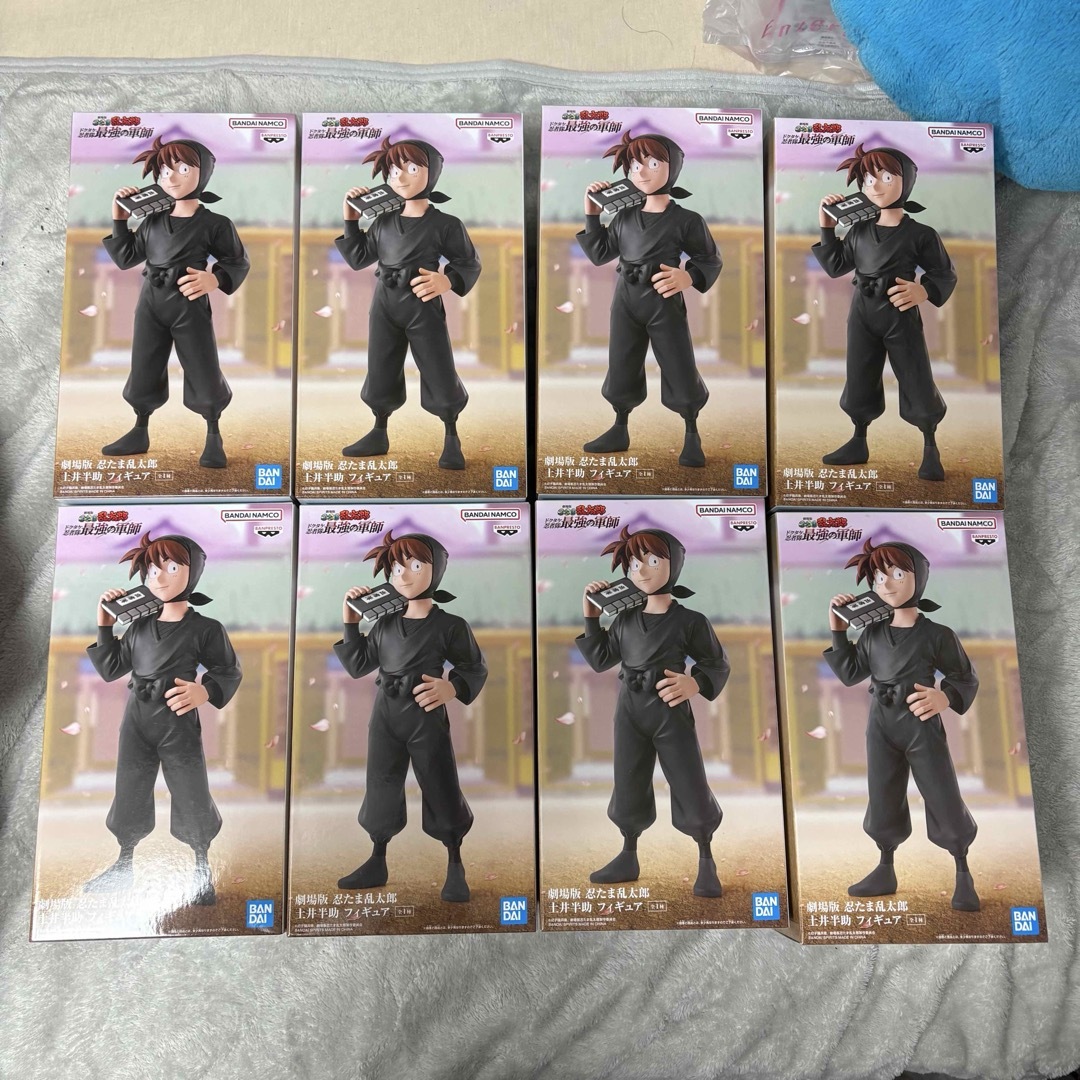 BANPRESTO - 劇場版 忍たま乱太郎 土井半助 フィギュア 8点の BANPRESTO - 劇場版 忍たま乱太郎 土井半助 フィギュア 8点の