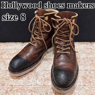 Hollywood shoes makers ヴィンテージ加工 ブーツ(ブーツ)