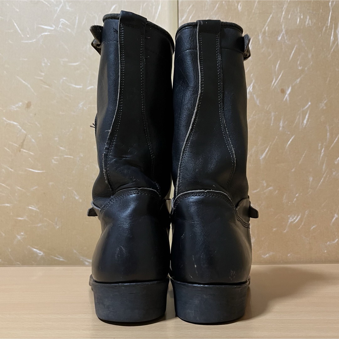 80s USA製 KNAPP エンジニアブーツ PT83 茶芯 10D 黒 80s USA製 KNAPP エンジニアブーツ PT83 茶芯 10D 黒
