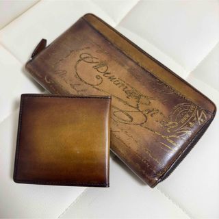 BERLUTI - 極美品 Berluti ベルルッティ イタウバ ベージュ 長 BERLUTI - 極美品 Berluti ベルルッティ イタウバ ベージュ 長