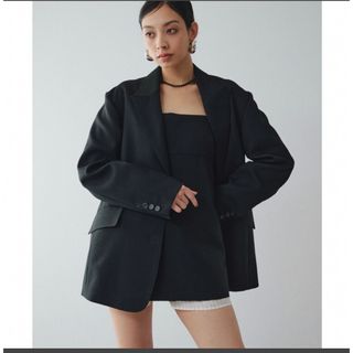 Whim Gazette - 【最終価格】ダブルボタンジャケット ベージュの Whim Gazette - 【最終価格】ダブルボタンジャケット ベージュの