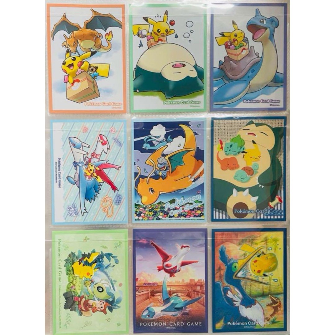 ポケモン(ポケモン)のポケモンカード デッキシールド スリーブ サプライ エンタメ/ホビーのトレーディングカード(カードサプライ/アクセサリ)の商品写真