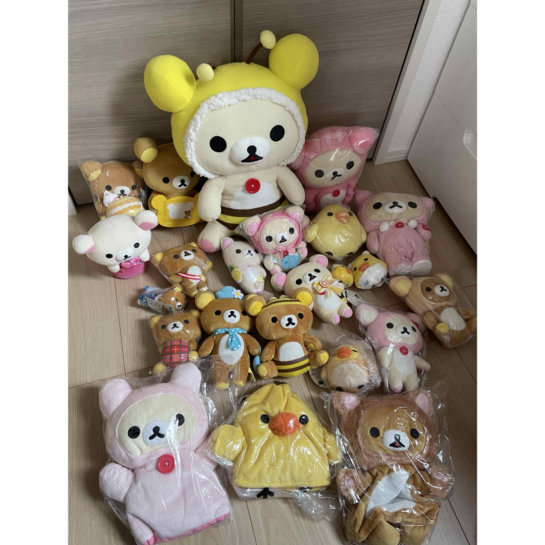 リラックマ - リラックマ まとめ ぬいぐるみ セットの通販 by リラックマ - リラックマ まとめ ぬいぐるみ セットの通販 by