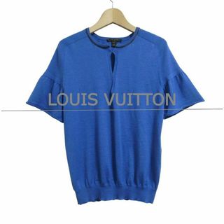 LOUIS VUITTON - LOUIS VUITTON エンボスモノグラム ニット 半袖 LOUIS VUITTON - LOUIS VUITTON エンボスモノグラム ニット 半袖