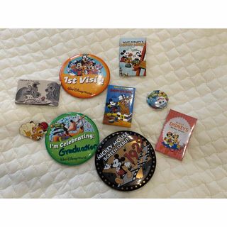 ディズニー缶バッチ