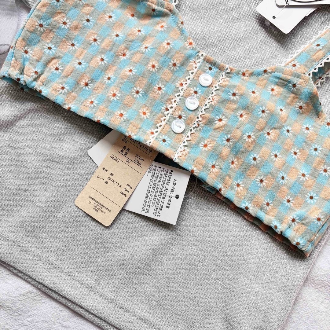 バースデイ(バースデイ)のバースデイ ミラーベイ Favon ラメトップス ビスチェ キッズ/ベビー/マタニティのキッズ服女の子用(90cm~)(Tシャツ/カットソー)の商品写真
