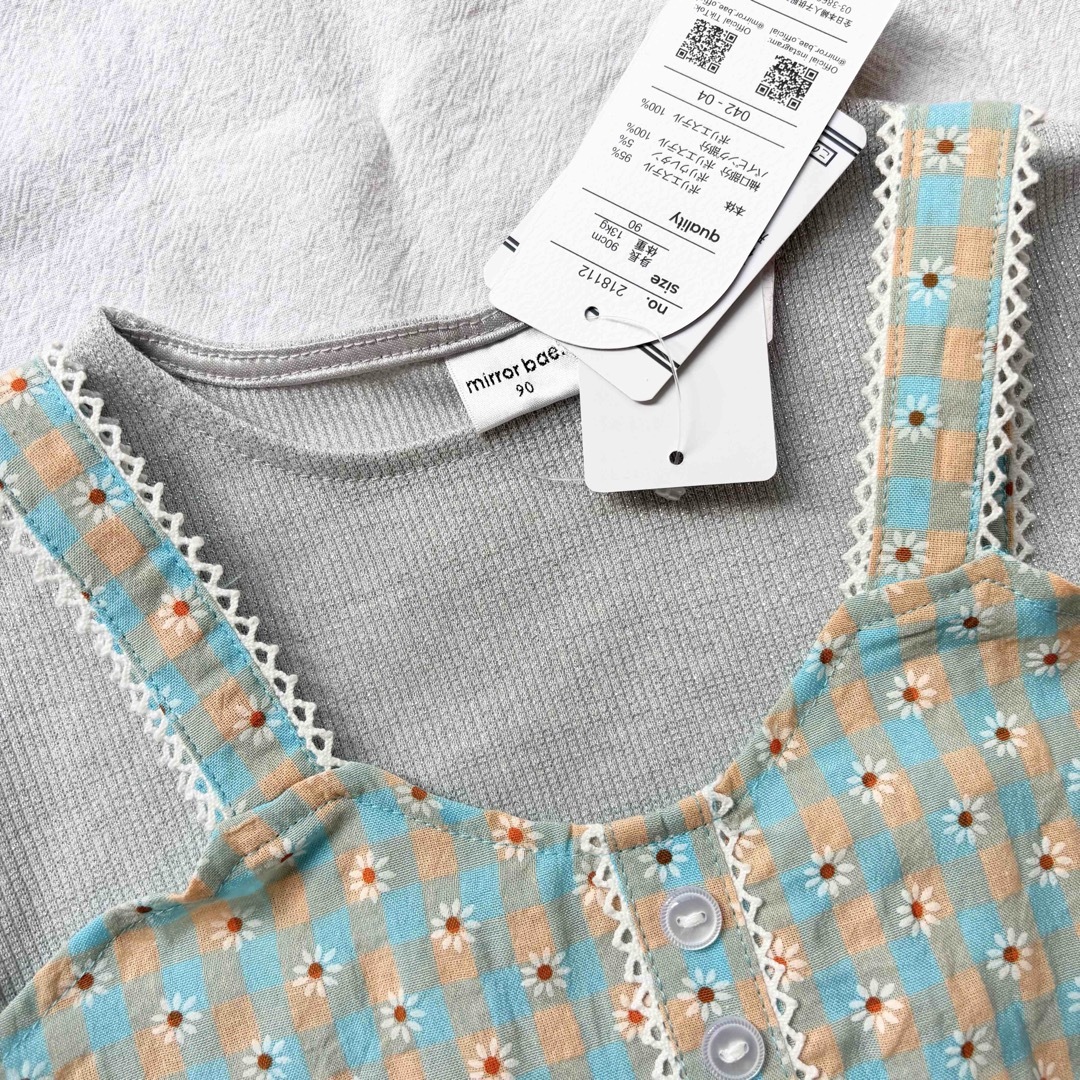 バースデイ(バースデイ)のバースデイ ミラーベイ Favon ラメトップス ビスチェ キッズ/ベビー/マタニティのキッズ服女の子用(90cm~)(Tシャツ/カットソー)の商品写真