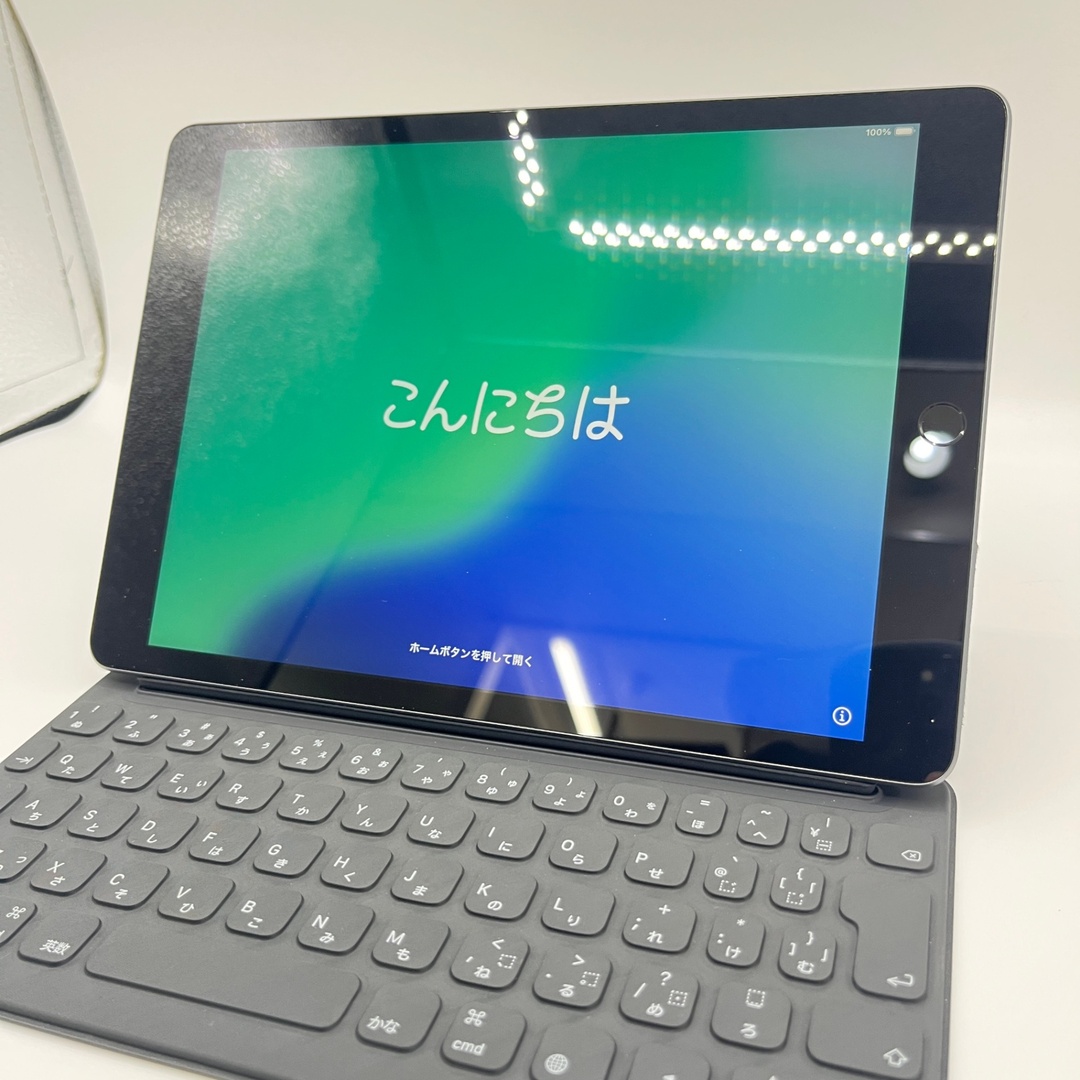 Apple - iPad 10.2インチ 第9世代 Wi-Fi 64GB 2021年秋モデル MK2K3J/A [スペースグレイ]スマートキーボード付き Smart Keyboard MX3L2J/A
