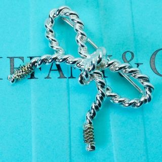 Tiffany & Co. - ティファニー 希少 リボン ノット ブローチ Tiffany & Co. - ティファニー 希少 リボン ノット ブローチ