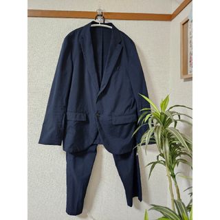 UNIQLO - 希少 UNIQLO +J セットアップ スーツ ネイビー Mの通販 UNIQLO - 希少 UNIQLO +J セットアップ スーツ ネイビー Mの通販