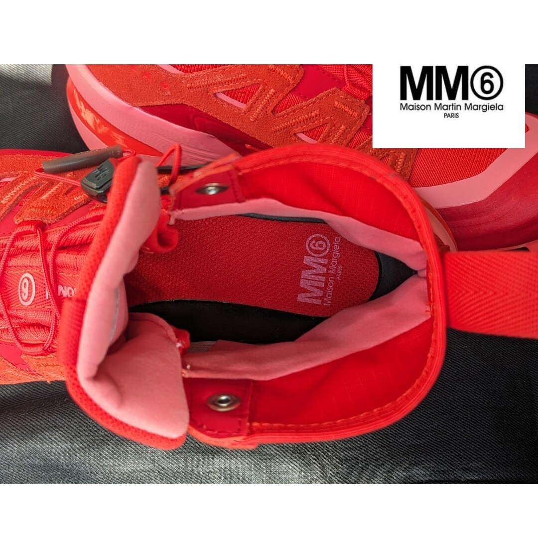 MM6 - MM6 x Salomon クロスハイナイロンスニーカー ☆新品☆ 23.5の