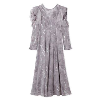 SNIDEL - THEDRESSLAB スパンコール刺繍ドレス PBEG 1 (M)の通販 SNIDEL - THEDRESSLAB スパンコール刺繍ドレス PBEG 1 (M)の通販