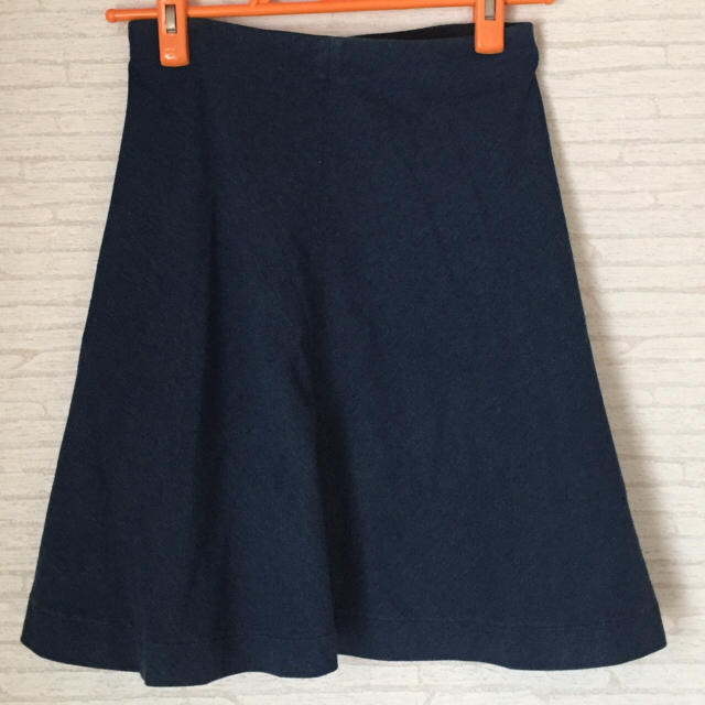UNIQLO(ユニクロ)のユニクロ デニムフレアスカート レディースのスカート(ひざ丈スカート)の商品写真