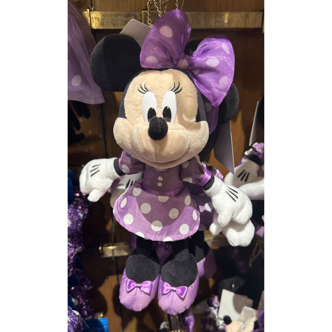 Disney - ぬいぐるみチャーム(紫) ミニーちゃん ディズニー Disney - ぬいぐるみチャーム(紫) ミニーちゃん ディズニー