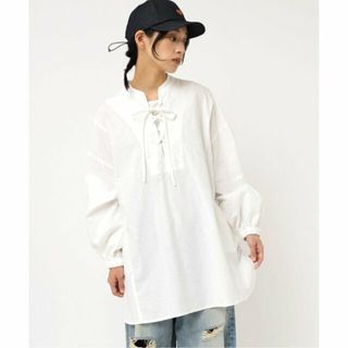 【ナチュラル】B2865 ARMYチュニックシャツ URCH RNA(シャツ/ブラウス(長袖/七分))