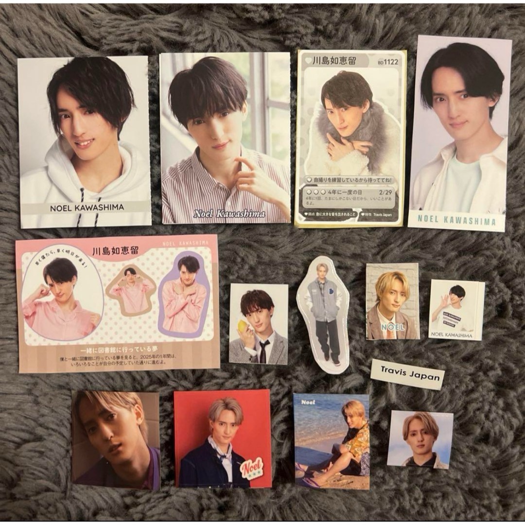 川島如恵留 厚紙カード エンタメ/ホビーのタレントグッズ(アイドルグッズ)の商品写真