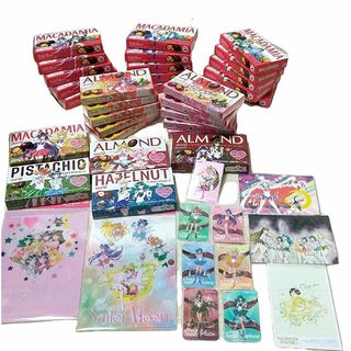セーラームーン(セーラームーン)のセーラームーン meiji コラボ クリアカード ファイル ポストカード 42点(その他)