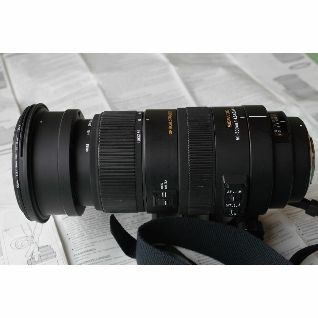 SIGMA - 希少　ペンタックス用　シグマレンズAPO50-500