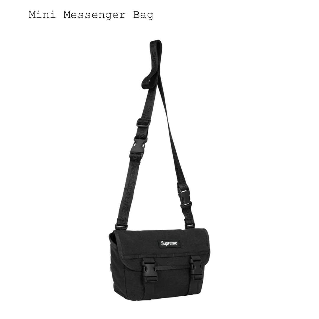 Supreme - Supreme 2025SS Mini Messenger Bag Blackの通販 by Supreme - Supreme 2025SS Mini Messenger Bag Blackの通販 by
