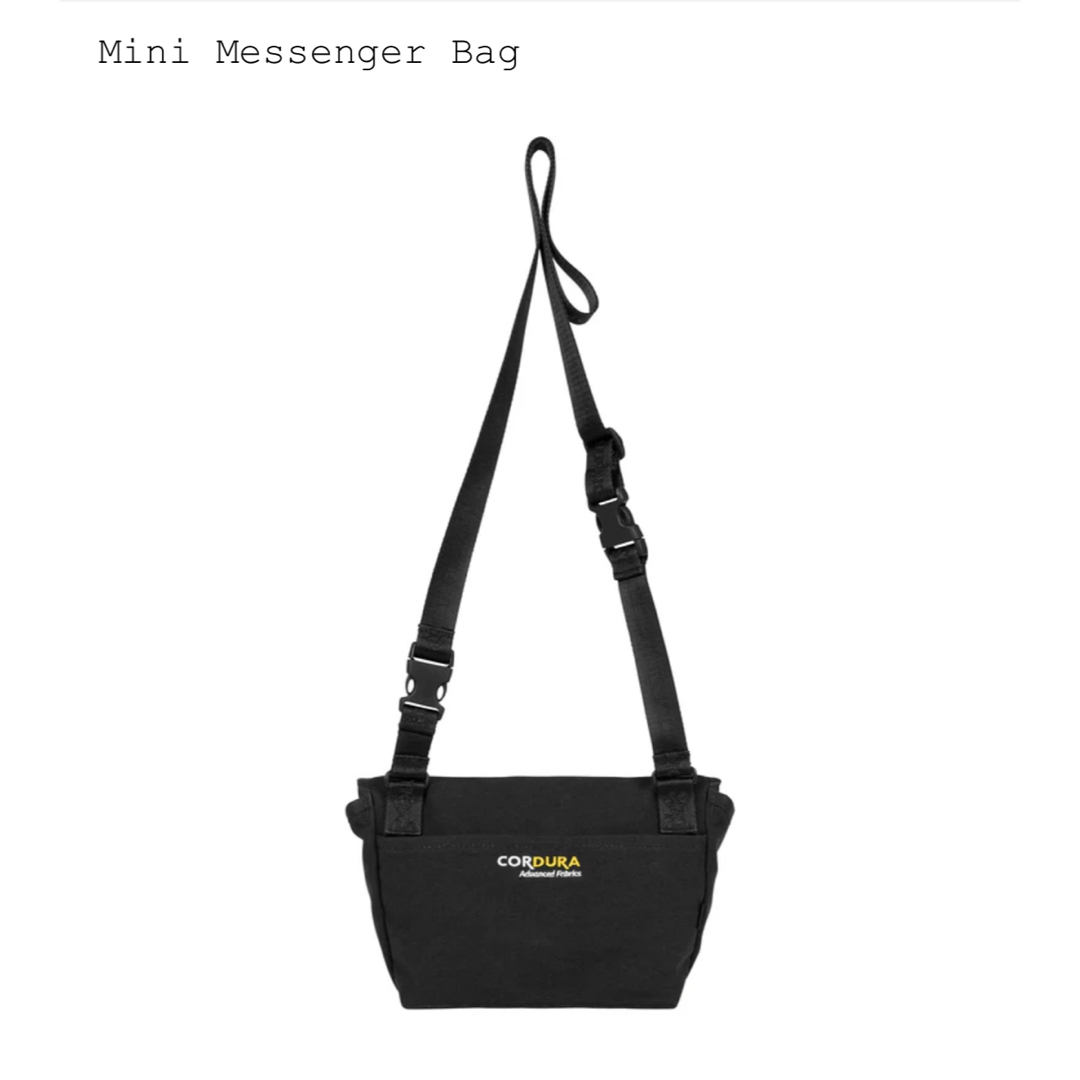 Supreme - Supreme 2025SS Mini Messenger Bag Blackの通販 by Supreme - Supreme 2025SS Mini Messenger Bag Blackの通販 by