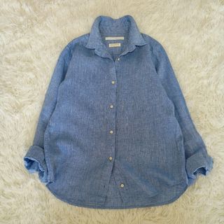 Spick & Span(シャツ/ブラウス(長袖/七分) ・ ブルー・ネイビー Spick & Span(シャツ/ブラウス(長袖/七分) ・ ブルー・ネイビー