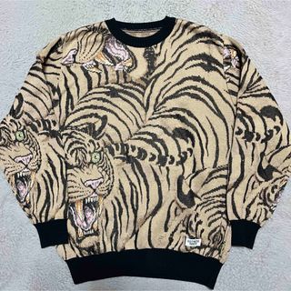 WACKO MARIA - ワコマリア GUILTYPARTIES トラ柄ニットの通販 WACKO MARIA - ワコマリア GUILTYPARTIES トラ柄ニットの通販