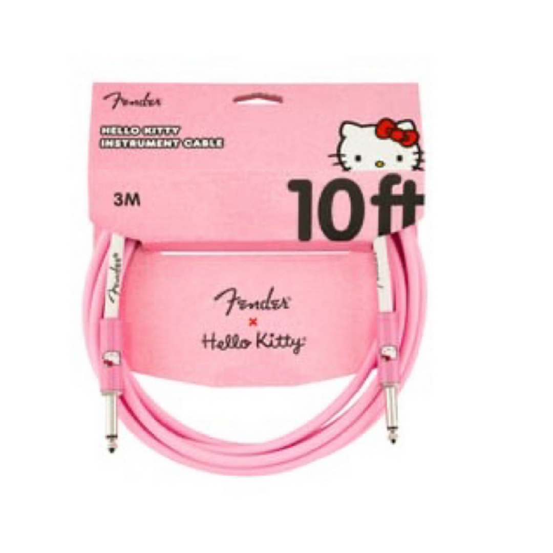 FENDER x HELLO KITTY CABLE 3M ② 楽器のギター(シールド/ケーブル)の商品写真