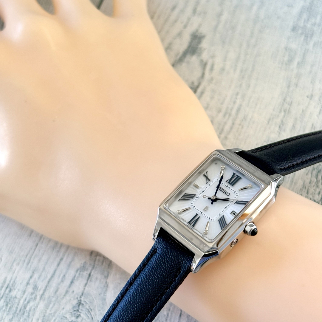 【希少】SEIKO ルキア 1B32-0AL0 シルバー 電波ソーラー 腕時計 希少】SEIKO ルキア 1B32-0AL0 腕時計 シルバー 電波ソーラー