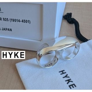 HYKE - ハイク カットソー ニット セーター 半袖 五分袖 ワイド