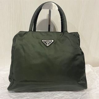PRADA(ハンドバッグ ・ グリーン・カーキ/緑色系)のフリマ PRADA(ハンドバッグ ・ グリーン・カーキ/緑色系)のフリマ