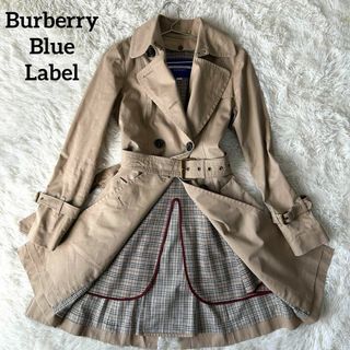 BURBERRY BLUE LABEL - 【新品同様】バーバリーBL ケープ付き BURBERRY BLUE LABEL - 【新品同様】バーバリーBL ケープ付き