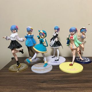 箱無し リゼロ レム 6点セット  美少女フィギュア まとめ売り(アニメ/ゲーム)