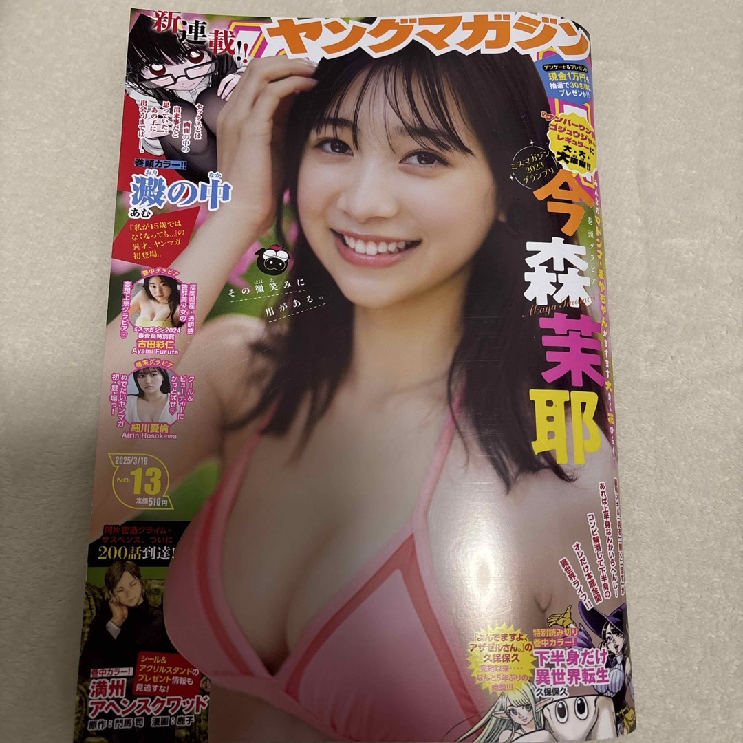 講談社(コウダンシャ)のヤングマガジン 2025年 3/10号 No.13 エンタメ/ホビーの雑誌(アート/エンタメ/ホビー)の商品写真