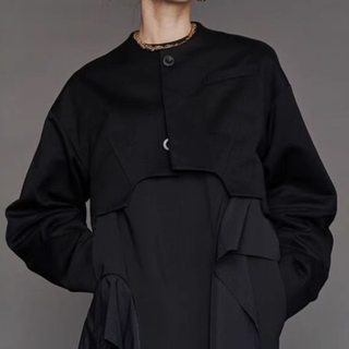 UN3D IRREGULAR HEM SHORT JK (ブルゾン)
