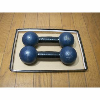 鉄アレイ（ダンベル）４kg ２個セット(トレーニング用品)