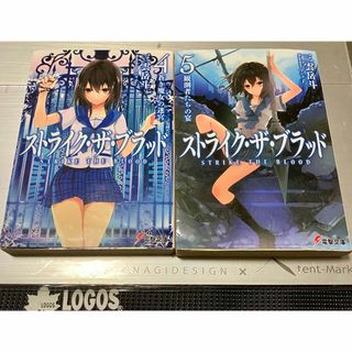 カドカワショテン(角川書店)のストライク・ザ・ブラッド 4巻5巻の2冊セット 小説 ライトノベル(文学/小説)