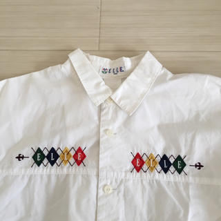 エル(ELLE)のELLE 90s 刺繍シャツ(シャツ/ブラウス(長袖/七分))