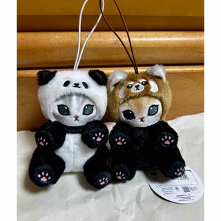 モフサンド(mofusand)の★新品★ mofusand パンダにゃんマスコット　パンダ　レッサーパンダ(ぬいぐるみ)