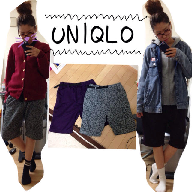 UNIQLO(ユニクロ)ののぞみ様お取り置き中 レディースのパンツ(ハーフパンツ)の商品写真