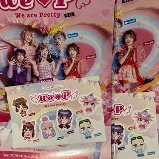 しなこ 関コレ しなこ WeP We are Pretty ステッカー  2点