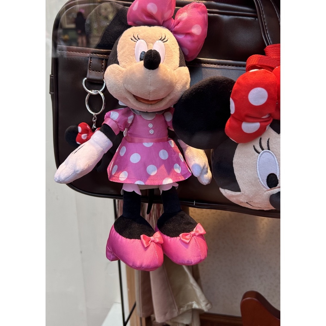 Disney - ミニー ぬいぐるみチャーム ピンク ミニーちゃん Disney - ミニー ぬいぐるみチャーム ピンク ミニーちゃん