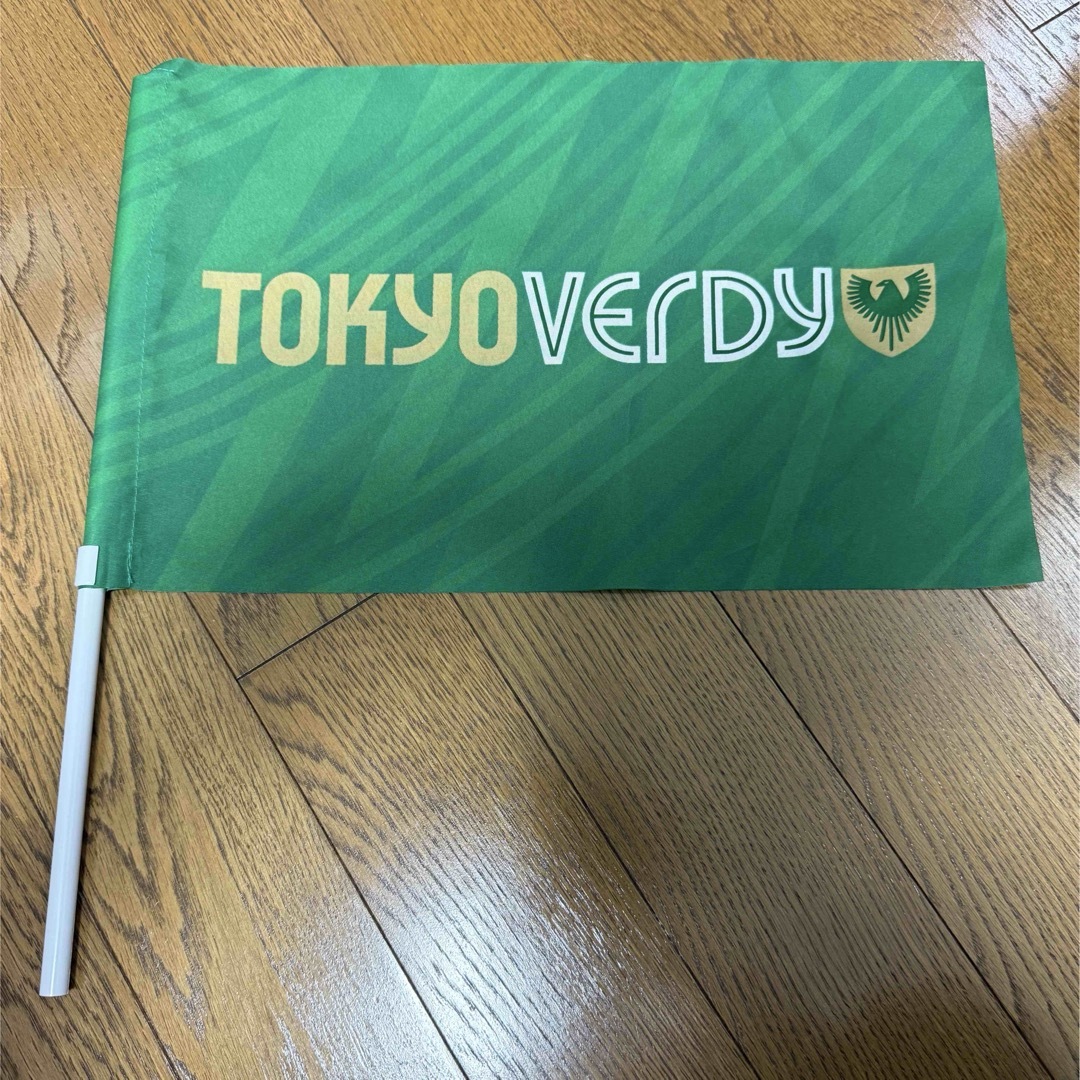 サッカー 東京ヴェルディ TOKYO VERDY フラッグ Jリーグ スポーツ/アウトドアのサッカー/フットサル(応援グッズ)の商品写真