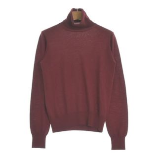 イエナラブークル(IENA LA BOUCLE)のIENA LA BOUCLE ニット・セーター -(M位) エンジ 【古着】【中古】(ニット/セーター)