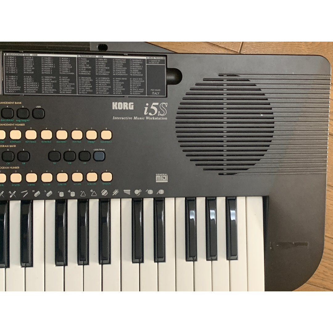 KORG i5s シンセサイザー KORG i5S Interactive Music Workstation 61-Key MIDI
