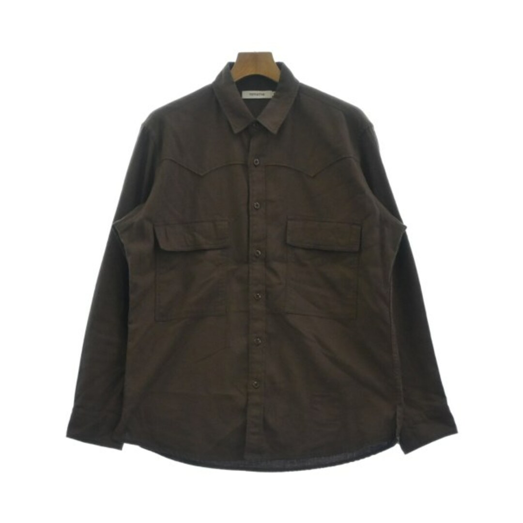nonnative ノンネイティヴ カジュアルシャツ 茶 0480524N0119 nonnative ノンネイティヴ カジュアルシャツ 1(S位) 茶
