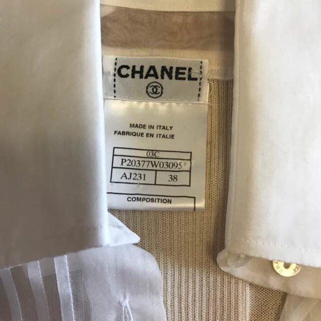 CHANEL(シャネル)の美品 CHANEL ブラウスニット レディースのトップス(シャツ/ブラウス(長袖/七分))の商品写真